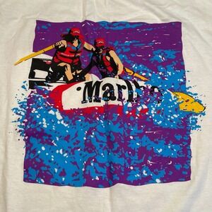 FLAW Vintage 90's Single Stitch Marlboro Adventure Team Pocket T Shirt One Size